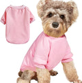 Puppy Sweater for Small Dogs Clothes Warm Winter Cat Clothe Pet Sweatshirt Knitwear Doggie Kitten Clothing, Pink, Small