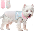 EMUST Dog Snow Jacket, Sweater for Dogs, Windproof Waterproof Fleece Lining Extra Warm Coats for Dogs, Cream, M