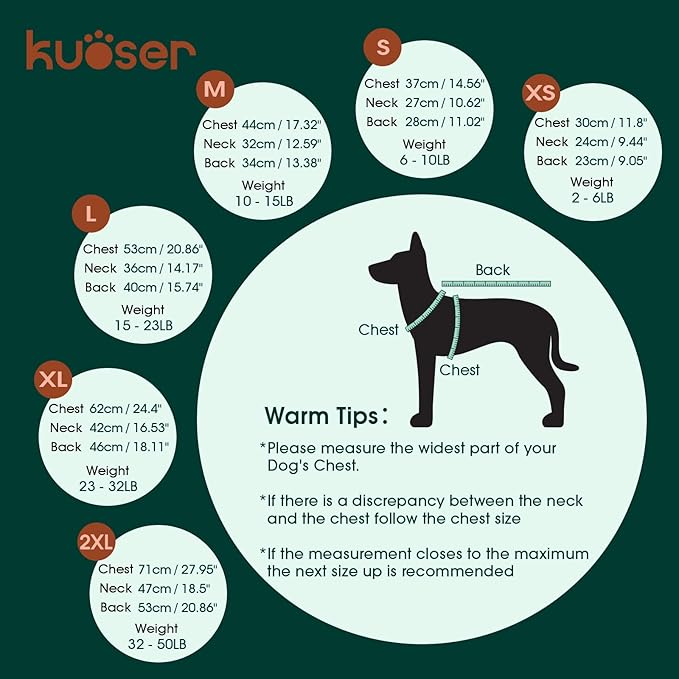 Kuoser Dog Sweater, Holiday Christmas Snowflake Pet Warm Knitwear Dog Sweaters Soft Puppy Clothing, Doggie Turtleneck Cold Weather Outfit Pullover for Small Medium Large Dogs Cats, Red M