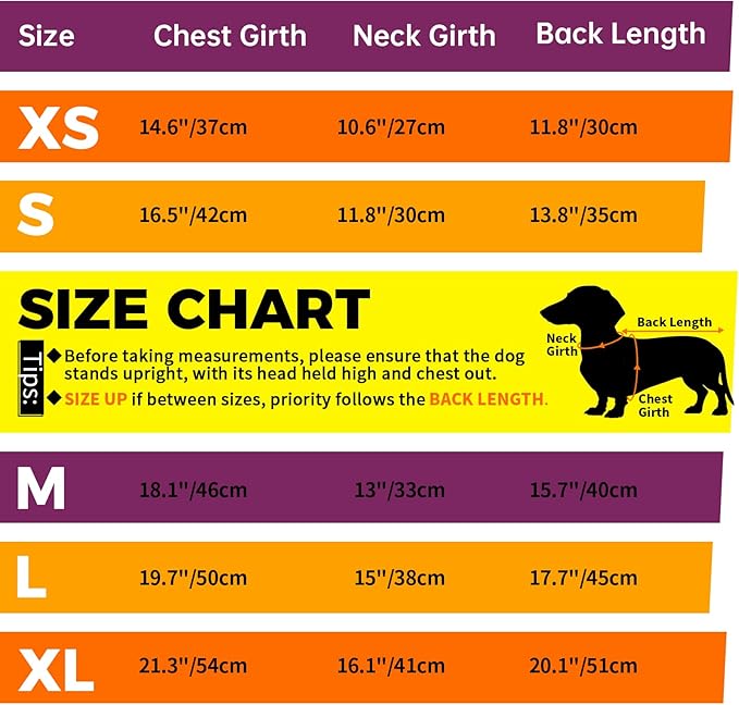 Lelepet Dachshund Coat Warm Dog Winter Coat Waterproof Dog Jacket with Fleece Lining, Reflective Outdoor Dachshund Snowsuit with Leash Hole Adjustable Neckline,Coats for Small Medium Dogs,Purple, M
