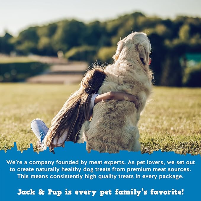 Jack&Pup 3-4" Filled Dog Bones for Small and Large Dogs, Flavored Shin Dog Bones Long Lasting, Stuffed Bone for Dogs, High Protein, Peanut Butter Flavor - 4 Pack