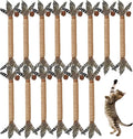 Cat Toys,14Pack Silvervine Cat Feather Toy Kitten Chew Stick Catnip Treat for Cleaning Teeth Indoor Kitty Teaser Wand Molar Snack Interactive Pet Rabbit Bunny Hamster Guinea Pig