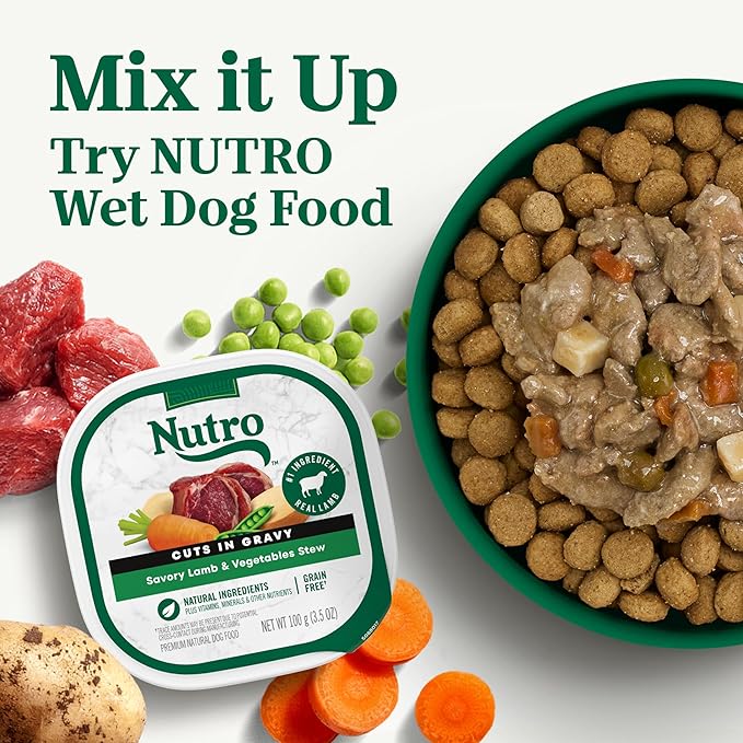 Nutro Natural Choice Lamb & Brown Rice Adult Large Breed Dog Food Dry Recipe, 36 lb. Bag