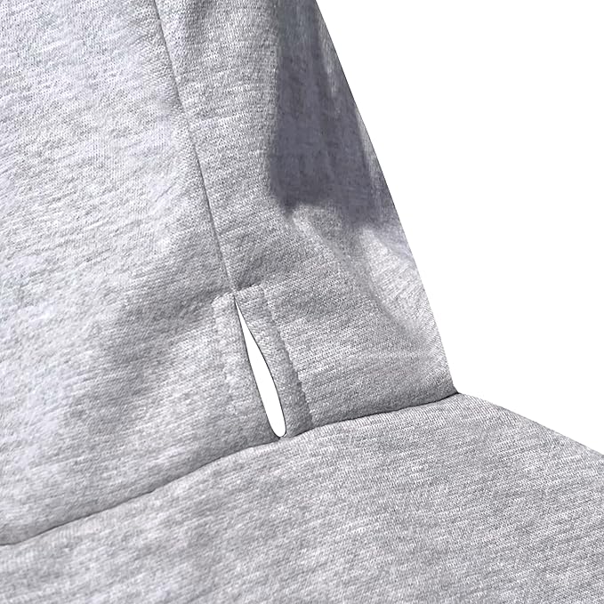 Extra Large Dog Clothes Hoodies Zip Up Sweaters for Big Dogs Alaskan Golden Retriever Grey 6XL