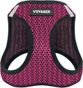 Best Pet Supplies Voyager Step-in Air Harness - All Weather Mesh, Reflective, No Pull Harness for Dogs, Cats - Secure with Hook & Loop Fastener, Buckle, Double D-Rings - Tone, M
