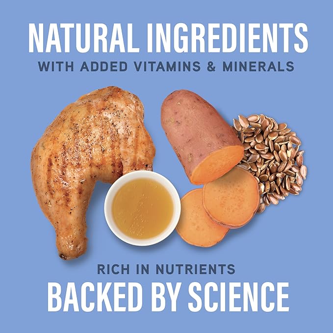 Natural Balance Specialized Nutrition Dry Dog Food Formula with Chicken and Oatmeal for Dogs, Joint Health & Muscle Health Dog, Natural Ingredients with Added Vitamins & Minerals - 22 lbs
