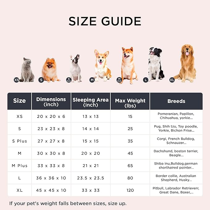Bedsure Calming Dog Bed for Medium Dogs - Donut Washable Medium Pet Bed, Anti-Slip Round Fluffy Plush Faux Fur Cat Bed, Fits up to 45 lbs Pets, Ivory Beige, 30 inches