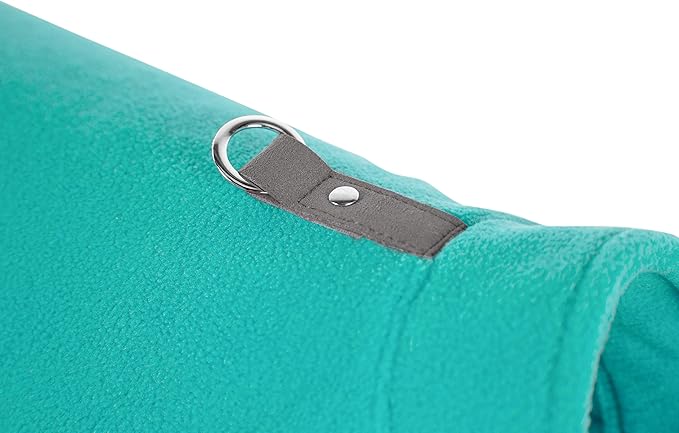 Gooby Fleece Vest Dog Sweater - Peach, X-Large - Warm Pullover Fleece Dog Jacket with O-Ring Leash for Small to Medium Dogs