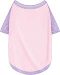 Stylish Pink Color Block Dog Shirt: Premium Polycotton Blend, Comfortable, Breathable, and Wrinkle-Resistant. Perfect Apparel for Small, Medium, & Large Dogs, a Must-Have for Pet Lovers XL