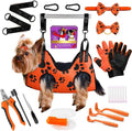 2025 16-in-1 - Dog Grooming Hammock - Dog Hanging Harness for Nail Trimming - Pet Grooming Hammock - Dog Sling for Nail Trimming - Dog Nail Trimming Hammock - Dog Holder for Nail Trimming