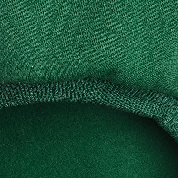 Puppy Sweater for Small Dogs Clothes Warm Winter Cat Clothe Pet Sweatshirt Knitwear Doggie Kitten Clothing, Green, Small