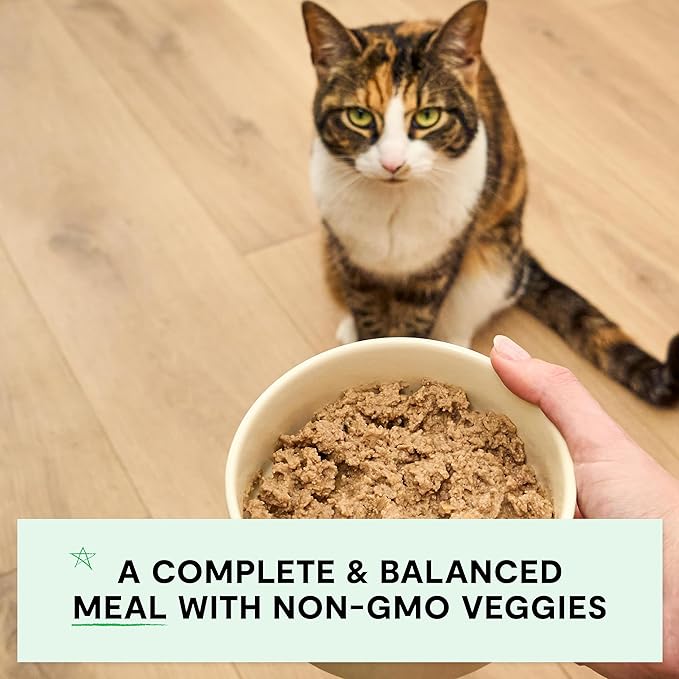 Open Farm Canned Cat Food, Pate for Complete & Balanced Nutrition, Grain-Free and Legume-Free Wet Cat Food, Chicken & Beef Recipe, 5.3oz Cans (Case of 12)