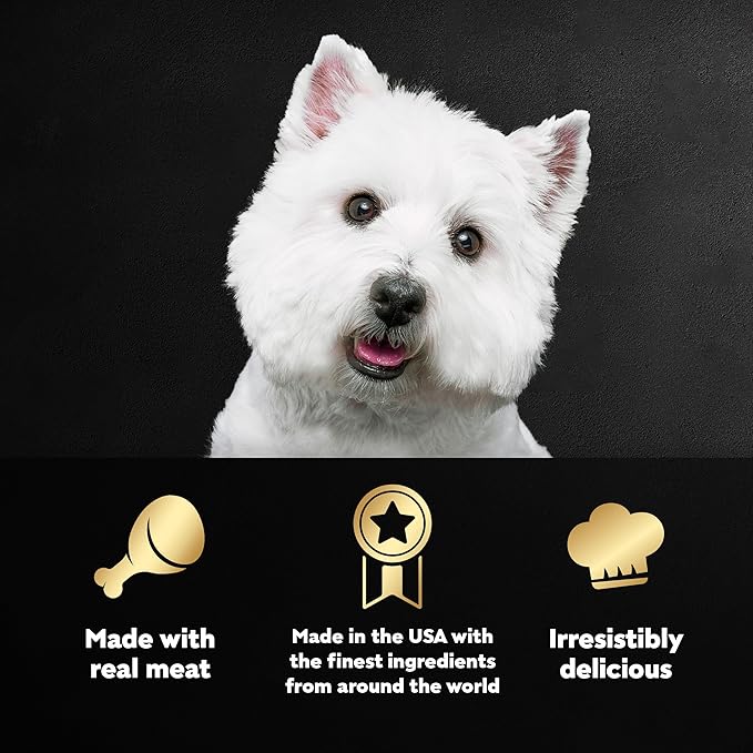 Cesar Wet Dog Food Steak Lovers Variety Pack with Real Meat, 3.5 oz. Trays (36 Count, Pack of 1)