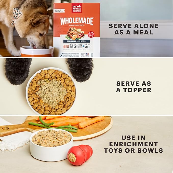 The Honest Kitchen Wholemade™ Whole Grain Turkey Dog Food, 10 lb Box