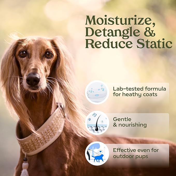 Paw Fume Dog Perfume Spray Long Lasting Scent for Grooming, Show Dog, 4-Pack – Keep Your Pup Fresh All Day – Hypoallergenic, Alcohol-Free, Detangling Formula – Moisturizing Pet Cologne Spray for Dogs