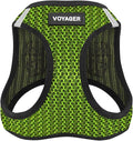 Best Pet Supplies Voyager Step-in Air Harness - All Weather Mesh, Reflective, No Pull Harness for Dogs, Cats - Secure with Hook & Loop Fastener, Buckle, Double D-Rings - Tone, M