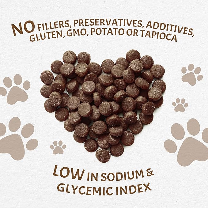 Canine Caviar - Open Range: Water Buffalo & Chickpea Alkaline Dry Dog Food, Limited Ingredients, Gluten-Free, Based on Science & Research, Veterinary Alternative Diet (22 Pound Bag)