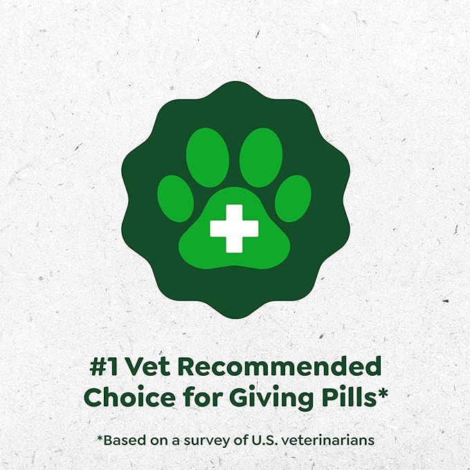 Greenies Pill Pockets for Dogs Large Size, Soft Dog Treats, Hickory Smoke Flavor, 15.8 oz. Pouch (60 Treats)