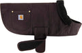 Carhartt Firm Duck Insulated Dog Chore Coat, Durable Weather Resistant Jacket for Cold and Windy Conditions, PFAS Free (Deep Wine), Large