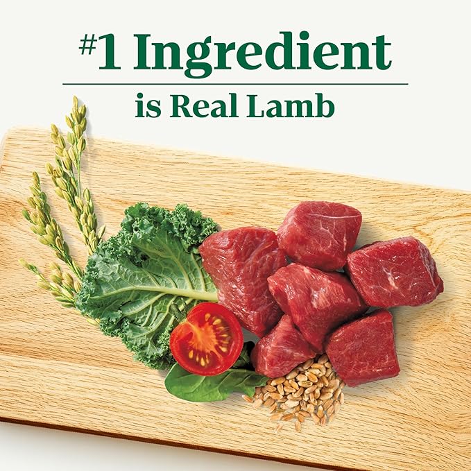 Nutro Natural Choice Lamb & Brown Rice Adult Small Bites Dog Food Recipe, 12 lb. Bag