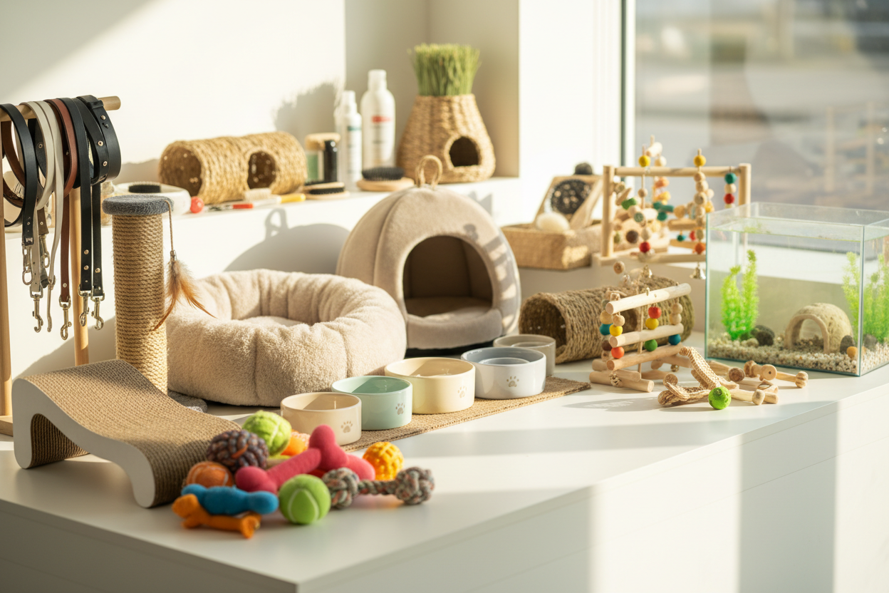 Choose from various items tailored for all pets.